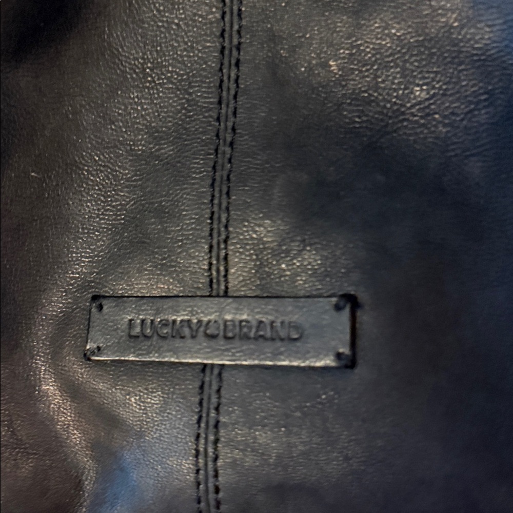 Lucky Brand Black Hobo Bag - Picture 2 of 9